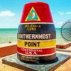 Southernmost Point of the Continental U.S.A Key West Diamond Painting