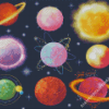 Space Planets Diamond Painting