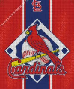 St Louis Cardinals Logo Diamond Painting