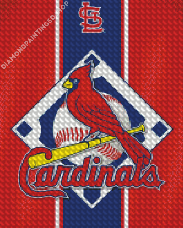 St Louis Cardinals Logo - 5D Diamond Painting 