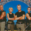 Stargate SG1 Characters Diamond Painting