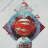 Superman Symbol Art Diamond Painting