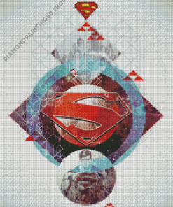 Superman Symbol Art Diamond Painting