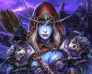 Sylvanas Windrunner Character Diamond Painting