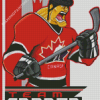 Team Canada Player Diamond Painting
