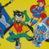 Teen Titans Diamond Painting