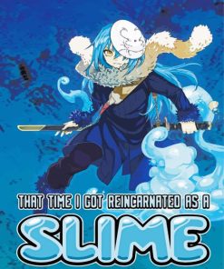 That Time I Got Reincarnated As A Slime Anime Poster Diamond Painting