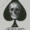 The Ace Of Spades Skull Diamond Painting