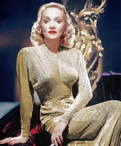 The Beautiful Marlene Dietrich Diamond Painting