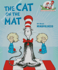 The Cat In The Hat Poster Diamond Painting