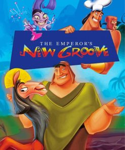 The Emperors New Groove Poster Diamond Painting