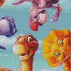 The Land Before Time Characters Diamond Painting