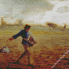 The Sower By Millet Diamond Painting