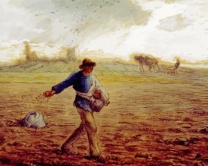 The Sower By Millet Diamond Painting