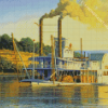 The Steamboat Diamond Painting