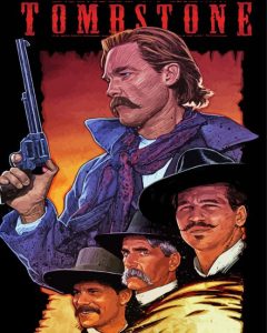 Tombstone Movie Poster Diamond Painting