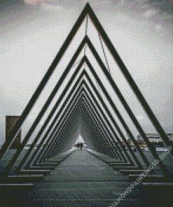 Triangles Archway Diamond Painting
