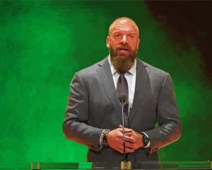 Triple H Paul Levesque Diamond Painting