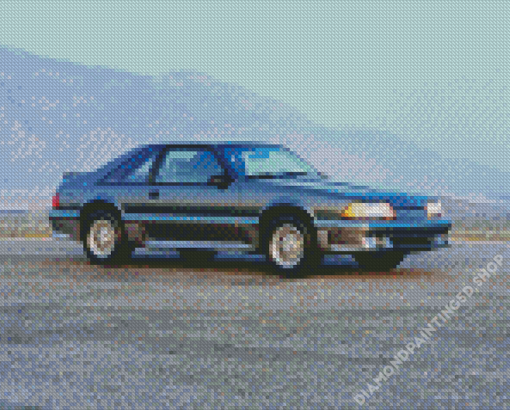 Vintage Fox Body Car Diamond Painting