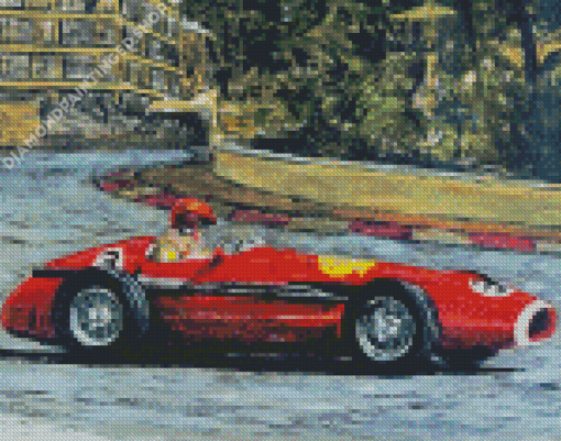 Vintage Formula 1 Cars Diamond Painting