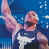 WWE The Rock Diamond Painting