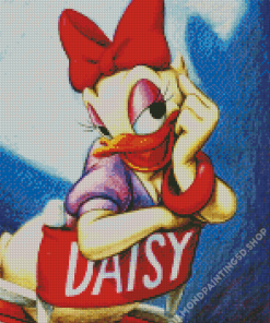 Walt Disney Daisy Duck Diamond Painting