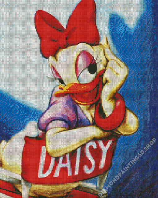 Walt Disney Daisy Duck Diamond Painting