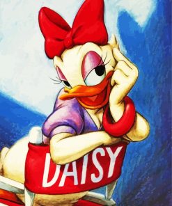 Walt Disney Daisy Duck Diamond Painting