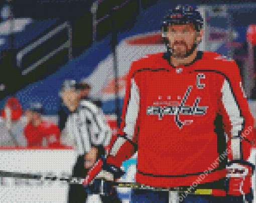 Washington Capitals Ice Hockey Players Diamond Painting