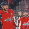 Washington Capitals Ice Hockey Team Players Diamond Painting