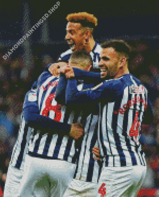 West Bromwich Albion Players Diamond Painting