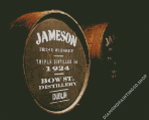 Whiskey Barrel Diamond Painting