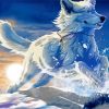 White Wolf Animal Diamond Painting