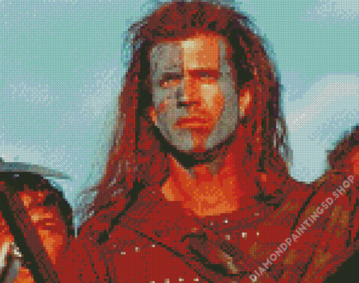 William Wallace Character Diamond Painting