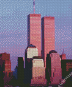World Trade Center Diamond Painting