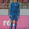 Yassine Bounou Goalkeeper Diamond Painting