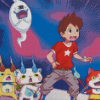 Yo Kai Watch Game Diamond Painting