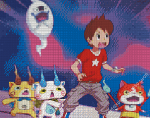 Yo Kai Watch Game Diamond Painting