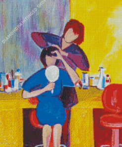 Abstract Hairdresser Diamond Painting