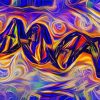 Abstract DNA Art Diamond Painting