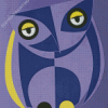 Abstract Owl Bird Diamond Painting