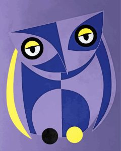 Abstract Owl Bird Diamond Painting