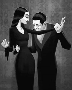 Addams Family Art Diamond Painting