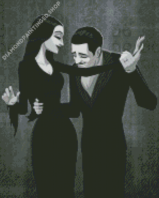 Addams Family Art Diamond Painting