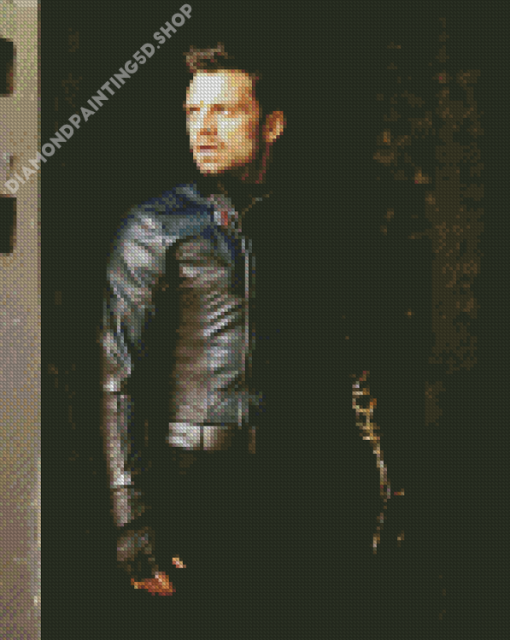 Aesthetic Bucky Barnes Character Diamond Painting