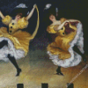 Aesthetic Can Can Dancers Diamond Painting