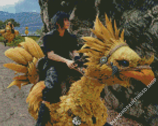 Aesthetic Chocobo Anime Diamond Painting