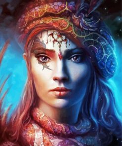 Aesthetic Gypsy Girl Diamond Painting