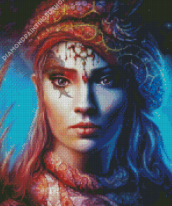 Aesthetic Gypsy Girl Diamond Painting