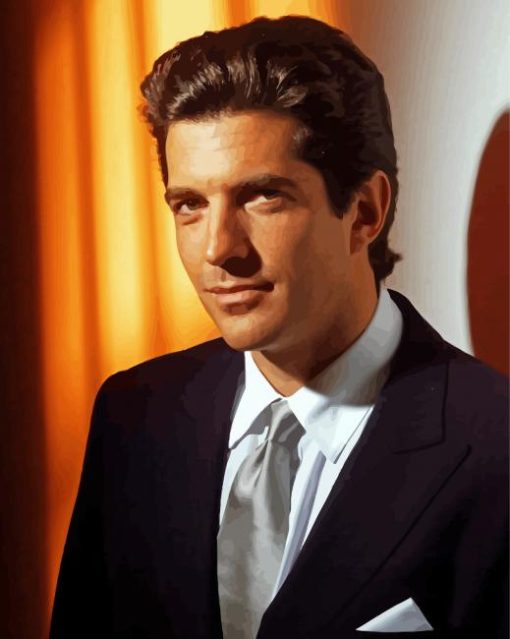 Aesthetic John Kennedy Jr Diamond Painting